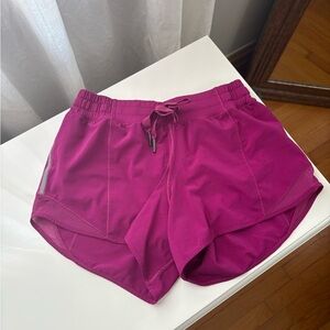 Lululemon Athletica Pink Athletic Shorts Lightweight Performance